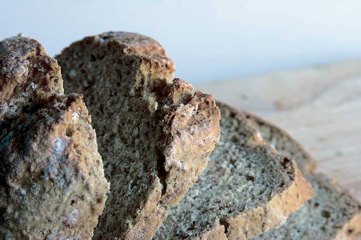 Pan en máquina de pan