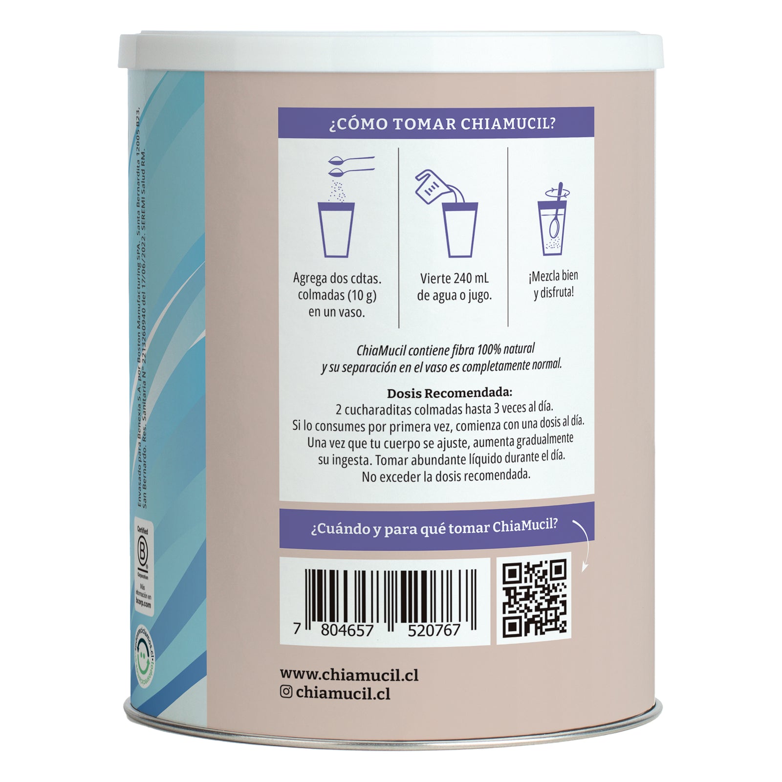 ChiaMucil Natural 1KG
