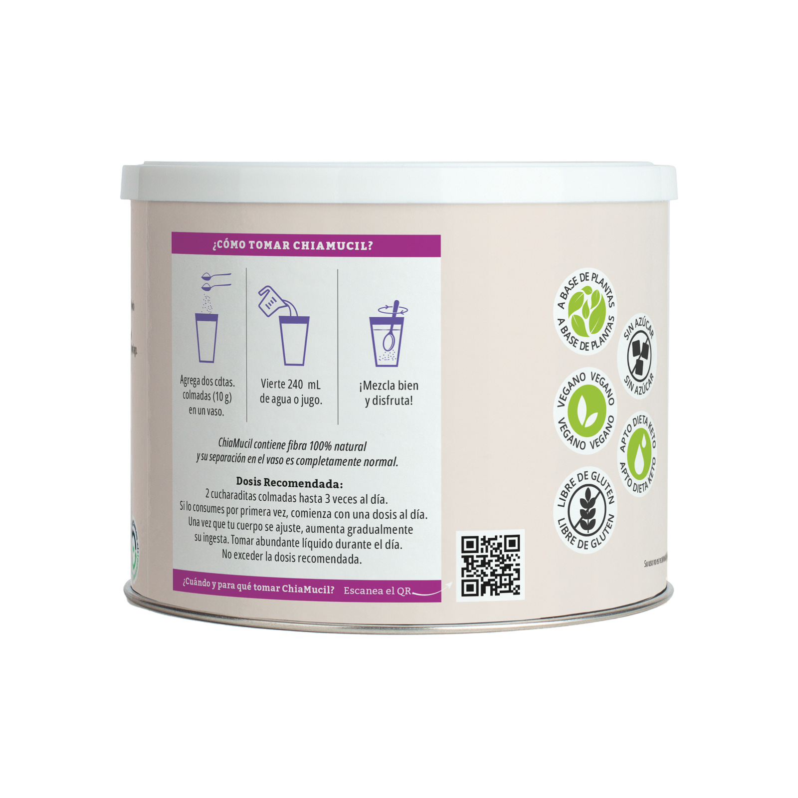 Chiamucil Natural 500g