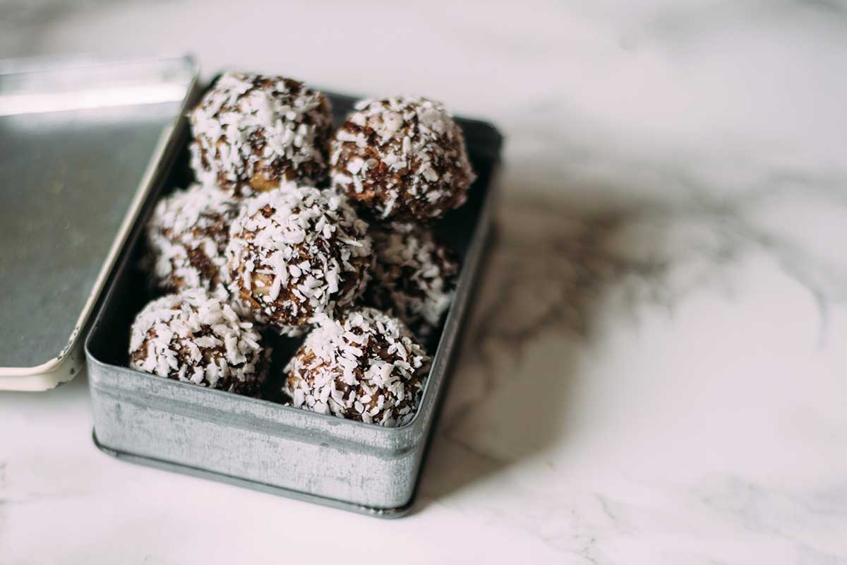 Bolitas proteicas de chía