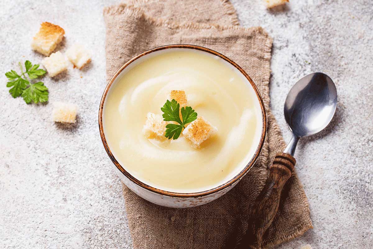 Sopa de coliflor