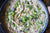 Spaghetti de Chía con salsa de coliflor y champiñones