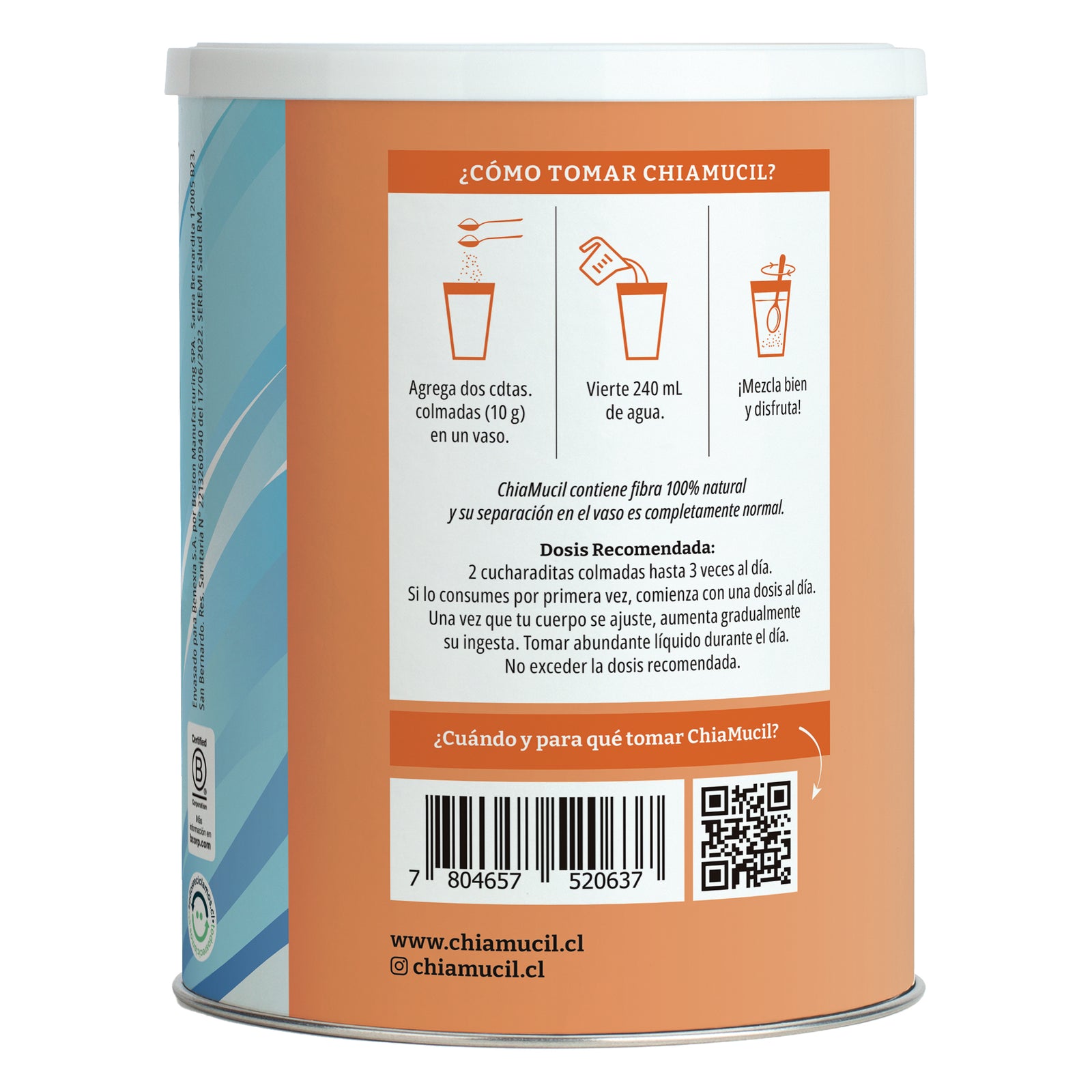 CHIAMUCIL NARANJA 1KG