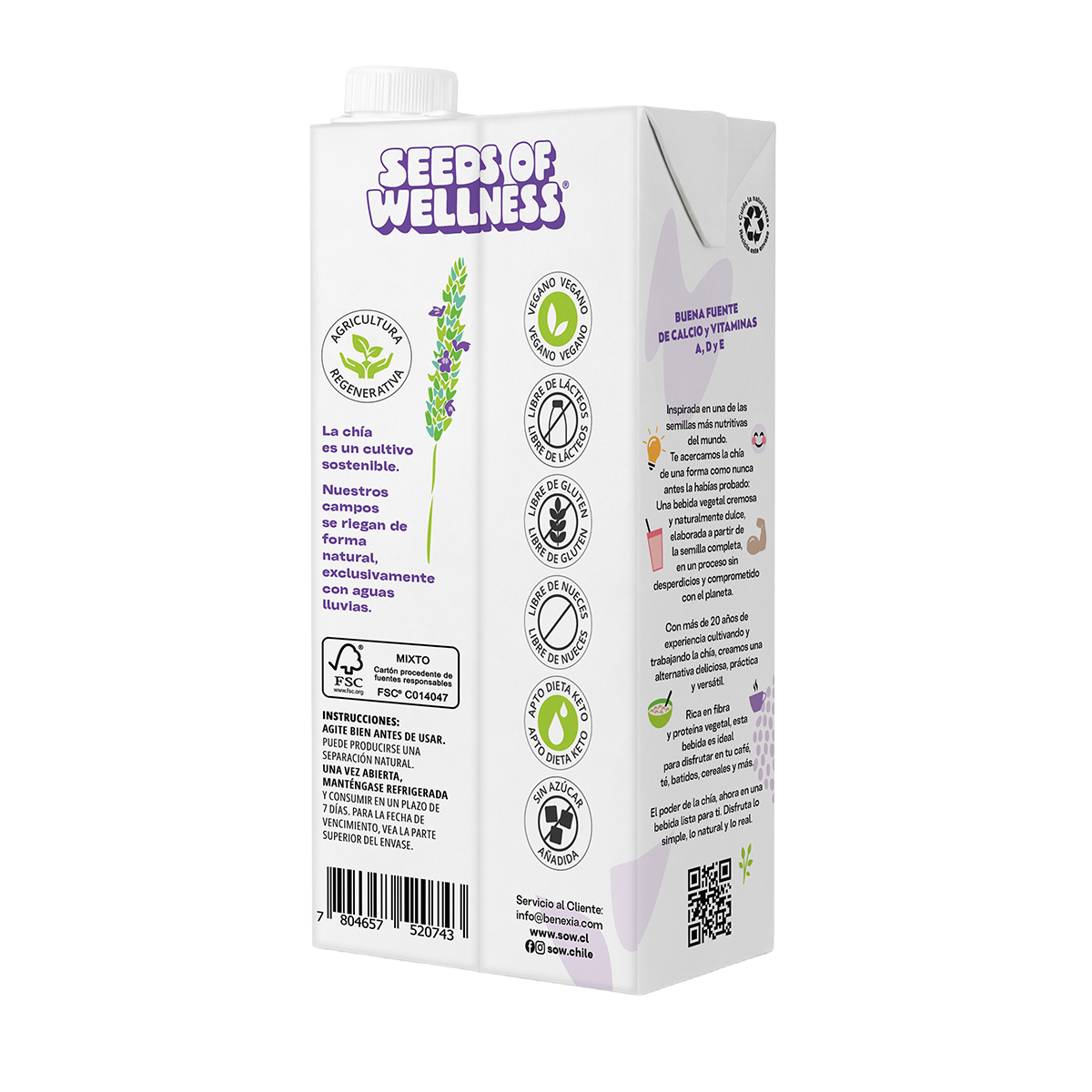 Pack Bebida de chía Original x 6 unidades