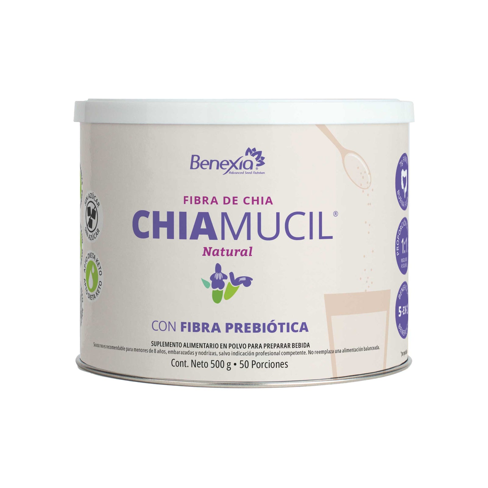 Chiamucil Natural 500g