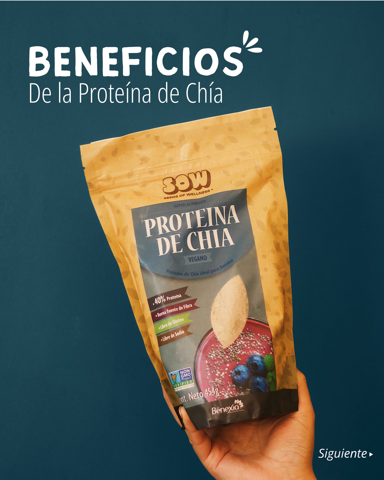 PROTEÍNA DE CHÍA