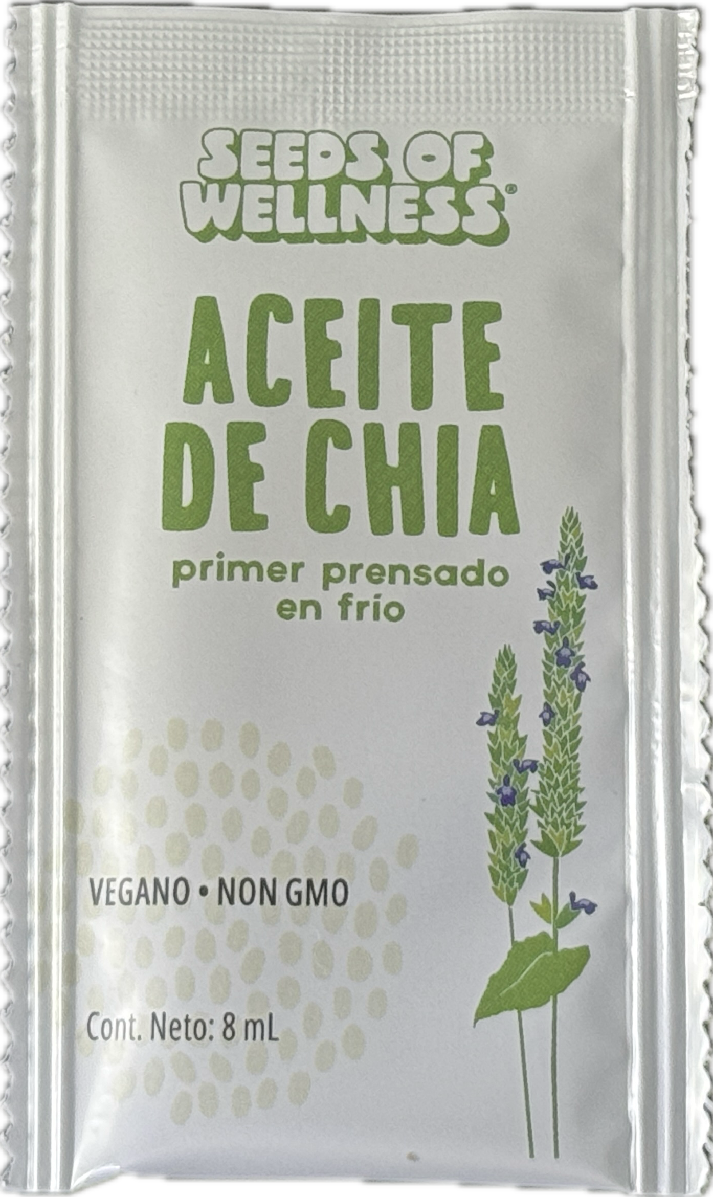 Sachet Aceite de chía 8 ml (50 unidades)
