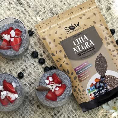 chia semilla negra