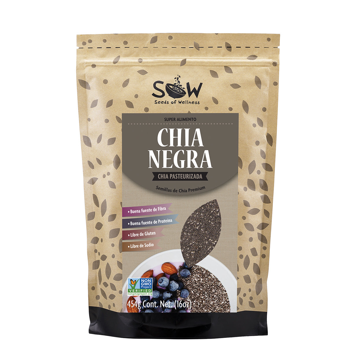 chia semilla negra